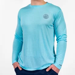 J&H Tackle Montauk Lighthouse Performance Long Sleeve T-Shirt