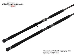 Black Hole USA Challenger Bank Spinning Rods