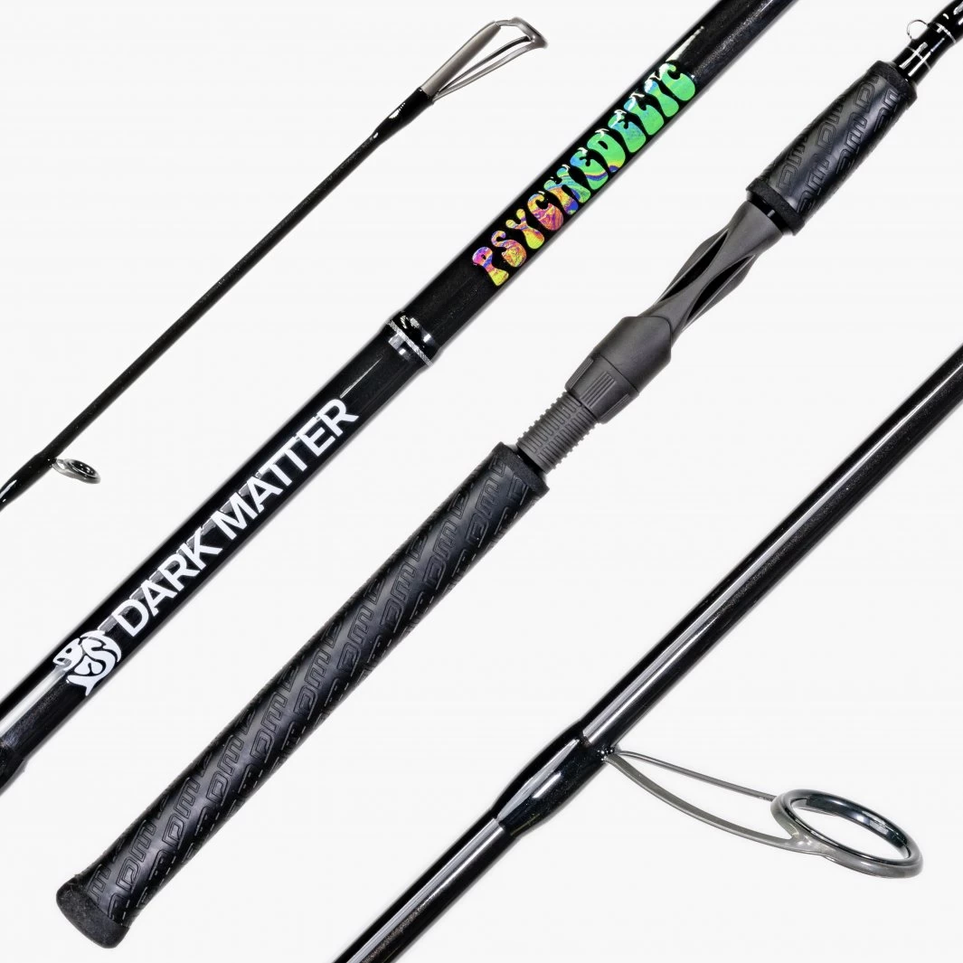 Dark Matter Psychedelic Inshore Spinning Rods 1 Dark Matter Psychedelic Inshore Spinning Rods