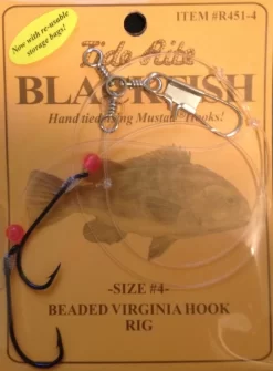 Tide Rite Blackfish Beaded Virginia Hook Rigs